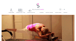 Desktop Screenshot of pilatescannes.com